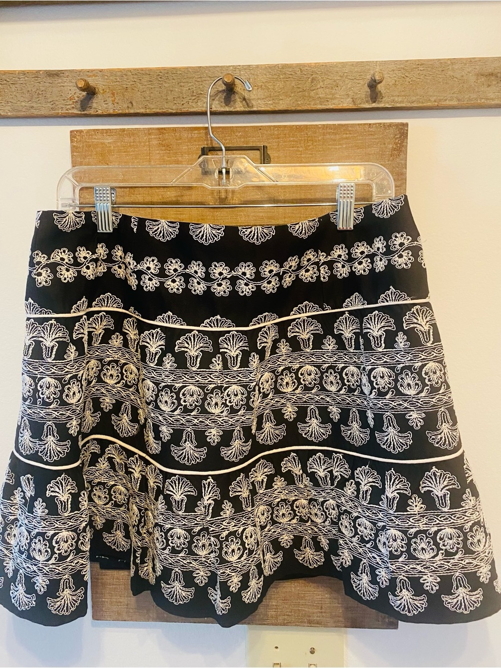 Vintage Nanette Lepore Embroidered 😍 Mini Skirt NEW Sz 12 $249 LAST CALL